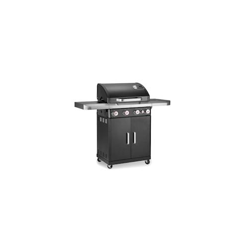 LANDMANN Gasgrill Rexon 4.1 cooK – schwarz