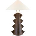 Visual Comfort Signature Collection Kelly Wearstler Senso 33 Inch Table Lamp - KW 3681CBZ-L