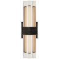 Visual Comfort Signature Collection Lauren Rottet Fascio 14 Inch LED Wall Sconce - LR 2905BZ-CG