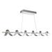 Artcraft Rolling Hills 47 Inch 6 Light LED Linear Suspension Light - AC7212BA