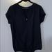 Zara Tops | Black Blouse | Color: Black | Size: Xs