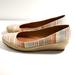 American Eagle Outfitters Shoes | American Eagle Striped Espadrille Wedge Size 8.5 | Color: Red | Size: 8.5