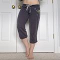 American Eagle Outfitters Pants & Jumpsuits | Ae Navy Fleece Crops | Color: Blue/Green | Size: S