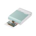 Canon SELPHY SQUARE QX10 Portable Colour Photo Wireless Printer (Mint Green) - A compact WiFi printer that prints quality square photos and connects directly to your smartphone.