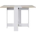 Klapptisch - Klapptisch Esstisch Beistelltisch Schreibtisch Ablagefläche Tisch 103x76x73.4cm Weiß +