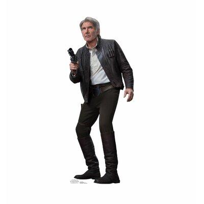 Advanced Graphics Star Wars Han Solo VII the Force Awakens Life Size Cardboard Cutout 2192