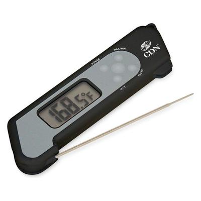 ProAccurate Folding Thermocouple Thermometer, Black