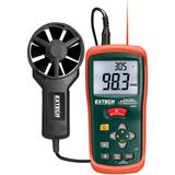 Extech Instruments CFM/CMM Mini Thermo-Anemometer with Built-in Infrared Thermometer and NIST screenshot. Weather Instruments directory of Home Decor.
