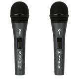 Sennheiser e 825-S Cardioid Dynamic Vocal Microphone (2-pack)