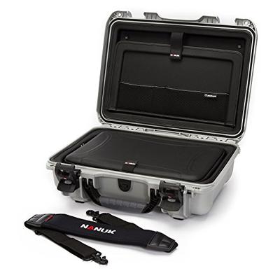 Nanuk 923 Hard Camera Case with Laptop Insert Kit, Silver (923-LK05)