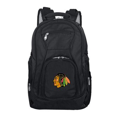 Chicago Blackhawks 19" Laptop Travel Backpack - Black