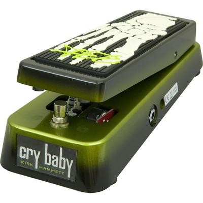 Dunlop Kh95 Kirk Hammett Signature Crybaby Wah Guitar Effects Pedal Black And Green