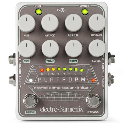 Electro-Harmonix - Platform Stereo Compressor/Limiter Effects Pedal