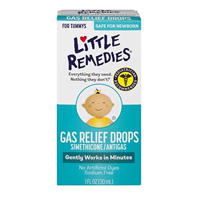 Little Remedies Gas Relief Drops | Berry Flavor | Safe For Newborns | 1 FL OZ | 3 Pack
