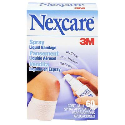 Nexcare Spray Liquid Bandage, Clear