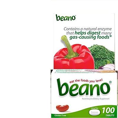 Beano, 100 Tablets Each (Pack of 5)
