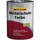 Consolan - Wetterschutzfarbe 10 l grau 202 Farbe Wetterschutz Holzfarbe Deckfarbe