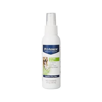 PetArmor Anti-Itch Spray for Dogs & Cats, 4-oz bottle