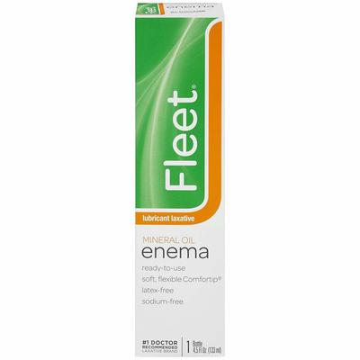 Fleet Mineral Oil Enema, 4.5 Ounce (pack Of 12)