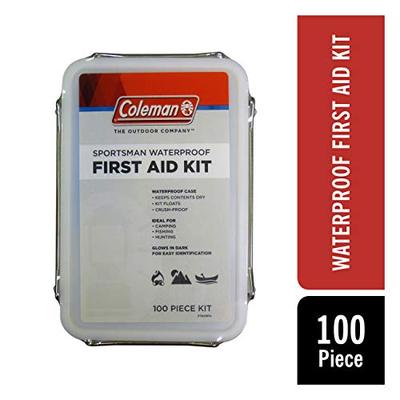 Coleman Sportsman Waterproof Outdoor First Aid Kit - 100 Pieces