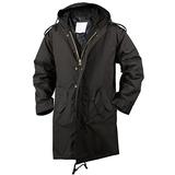 Rothco M-51 Fishtail Parka, Black, 2XL screenshot. Men's Jackets & Coats directory of Men's Clothing.