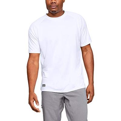 Under Armour Men's Tactical Tech T-Shirt, White (101)/White, Medium