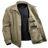 Rothco 3 Season Concealed Carry Jacket, M, Khaki screenshot. Men's Jackets & Coats directory of Men's Clothing.