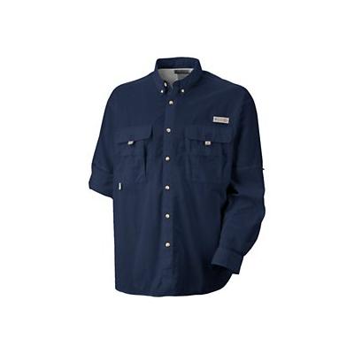 Columbia Bahama II Long Sleeve Shirt with Omni-Shade for Men - Collegiate Navy - 2XL