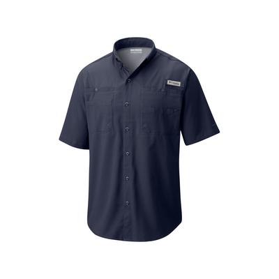 Columbia Men's PFG Tamiami II Button-Up Short Sleeve Shirt Polyester