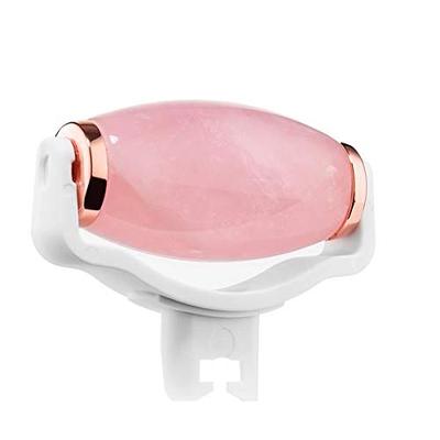 BeautyBio GloPRO Rose Quartz Roller Attachment Head, All-In-One Contouring Face and Body Head