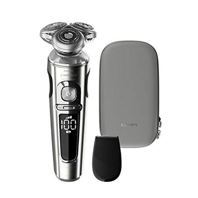 Philips Norelco SP9820/87 Shaver 9000 Prestige, Rechargeable Wet/Dry Electric Shaver with Trimmer At