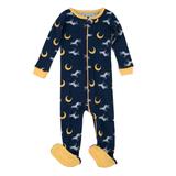 Leveret Boys' Footies - Midnight Blue Wolf Footie - Infant & Toddler screenshot. Infant Bodysuits directory of Clothes.