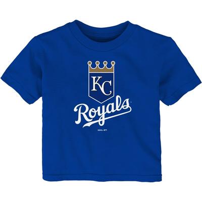 "Infant Royal Kansas City Royals Team Primary Logo T-Shirt"