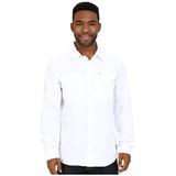 Mountain Hardwear Canyontm L/S Shirt (White) Men's Long Sleeve Button Up screenshot. Shirts directory of Men's Clothing.