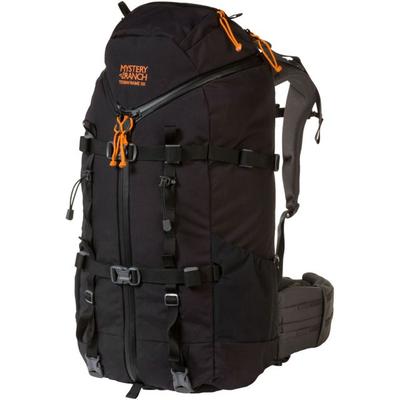 "Mystery Ranch Backpacks Terraframe 3-Zip Backpack Zip 50-Black Large Model: 112382-001-40"