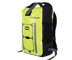 OverBoard Waterproof Pro-Vis Backpack, Yellow, 30-Liter