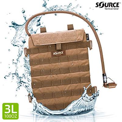Source Tactical Razor Hydration Pouch with WLPS 3L Low Profile Hydration Bladder - for Integration w