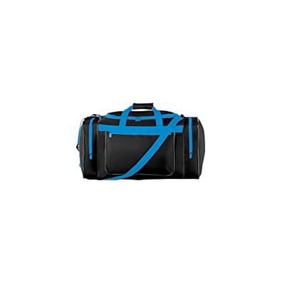 Augusta Sportswear Gear Bag OS Black/Power Blue