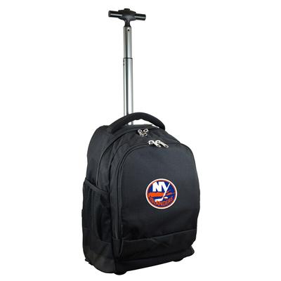 Black New York Islanders 19'' Premium Wheeled Backpack