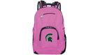 Denco NCAA Michigan State Spartans 19 in. Pink Laptop Backpack