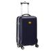 Denco NCAA Iowa Hawkeyes Carry-On Hardcase Luggage Spinner, Navy