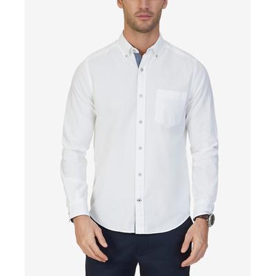 Nautica Men's Big & Tall Oxford Shirt - Bright White