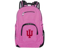 Denco NCAA Indiana Hoosiers 19 in. Pink Laptop Backpack