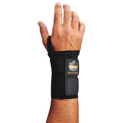 PROFLEX BY ERGODYNE 4010 Wrist Support, Right, L, Black