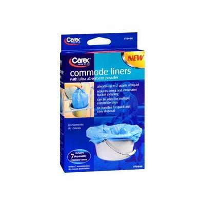 Carex Commode Liners - 7 each, Pack of 2