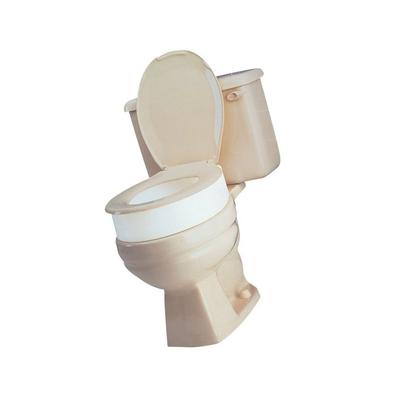 Carex Toilet Seat Riser, Elongated Raised Toilet Seat Adds 3.5 inches to Toil...