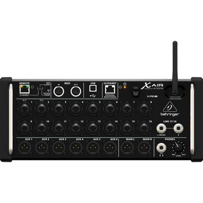 Behringer XR18 18 Channel, 12 Bus Digital Mixer w/ Preamps, Wi-Fi, USB Audio Interface for