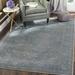 Blue/Gray 61 x 0.14 in Area Rug - Ophelia & Co. Mancia Area Rug Polyester/Viscose/Cotton | 61 W x 0.14 D in | Wayfair