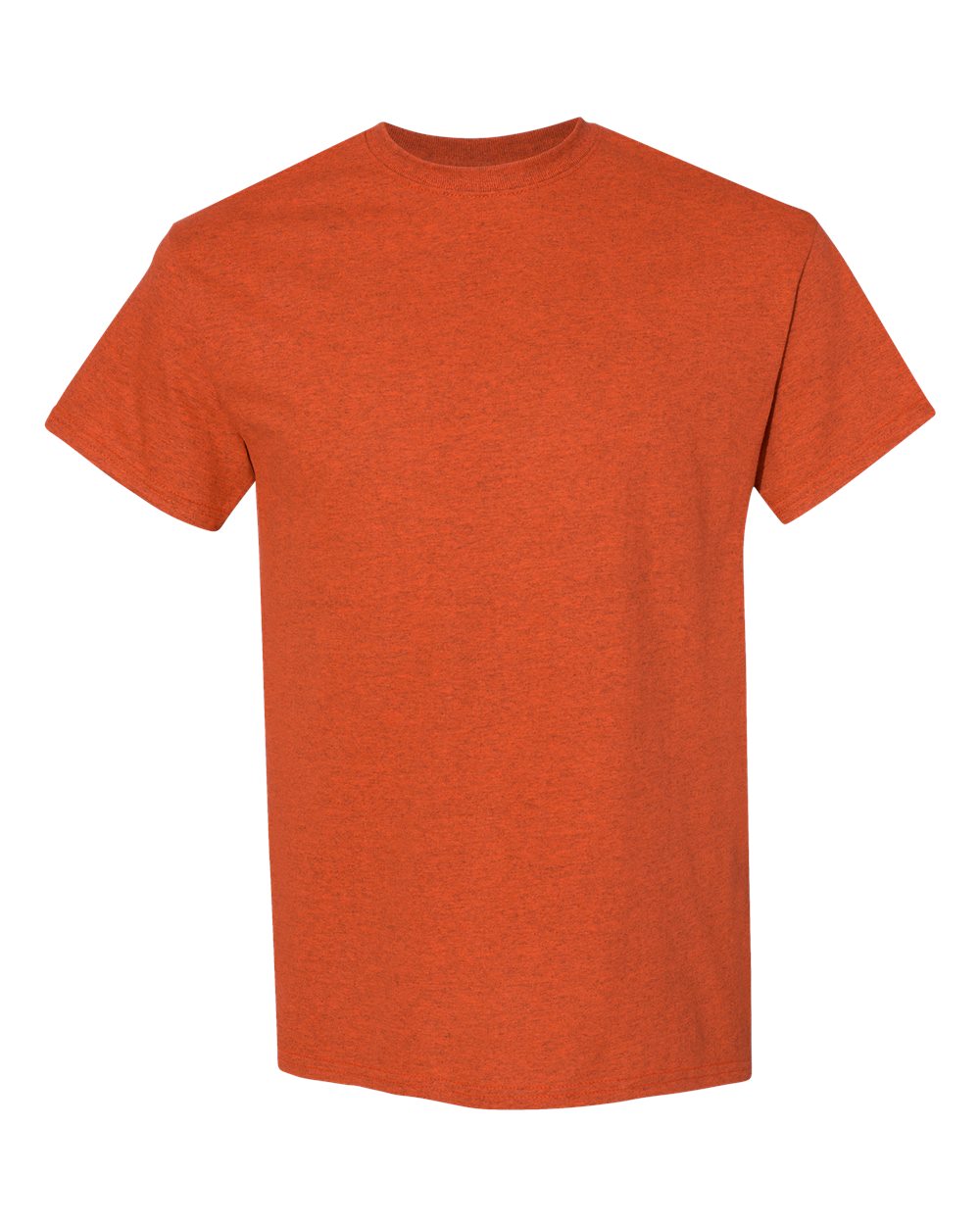 Gildan G500 Adult Heavy Cotton T-Shirt in Orange size Small 5000, G5000