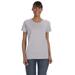 Gildan G500L Women's Heavy Cotton T-Shirt in Sport Grey size XL | Cotton/Polyester Blend 5000L, G5000L